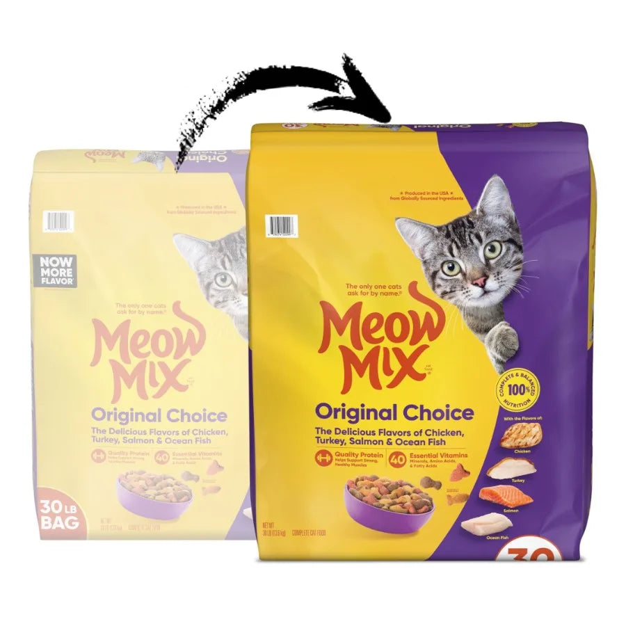 Original Choice Dry Cat Food, 30 lb. Bag