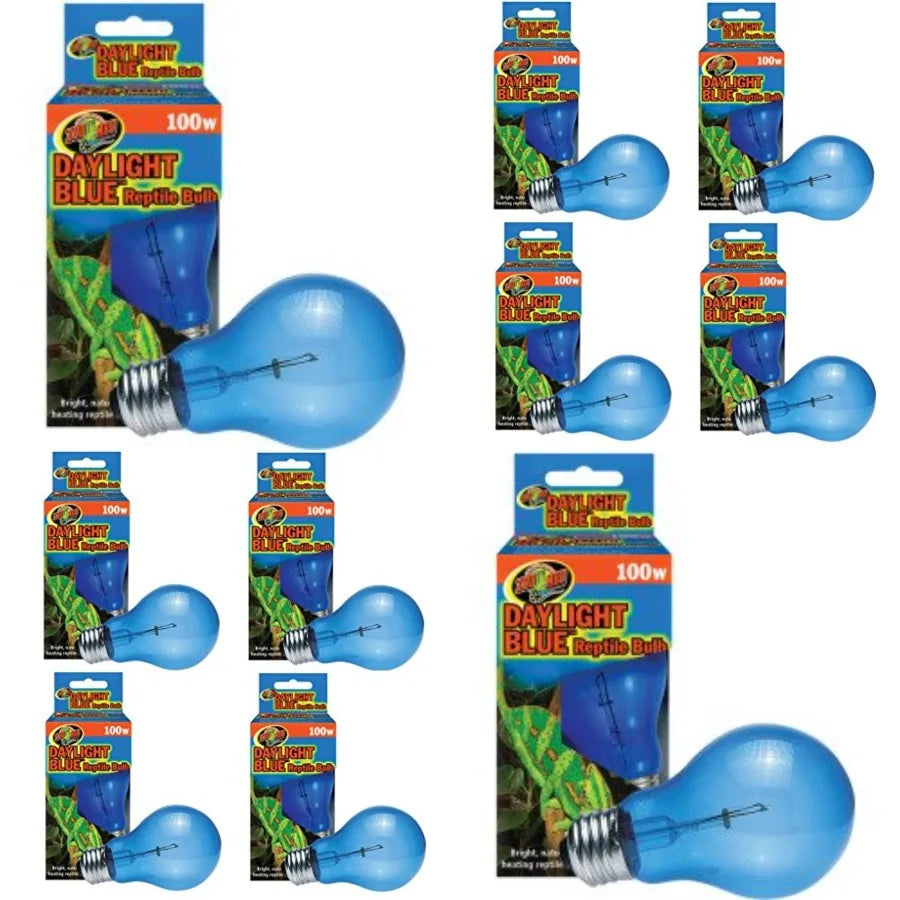4 Pack Daylight Blue Reptile Bulbs - 100 Watt Each