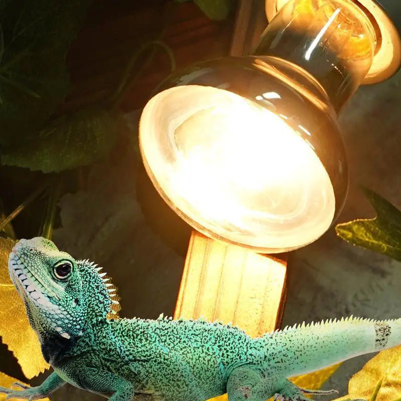 Uva+Uvb Reptile Lamp Full Spectrum Sun Light Lamp 40W/60W Pet Calcium Supplement Lamp Pet Turtle Lizard Basking Heating Lamps