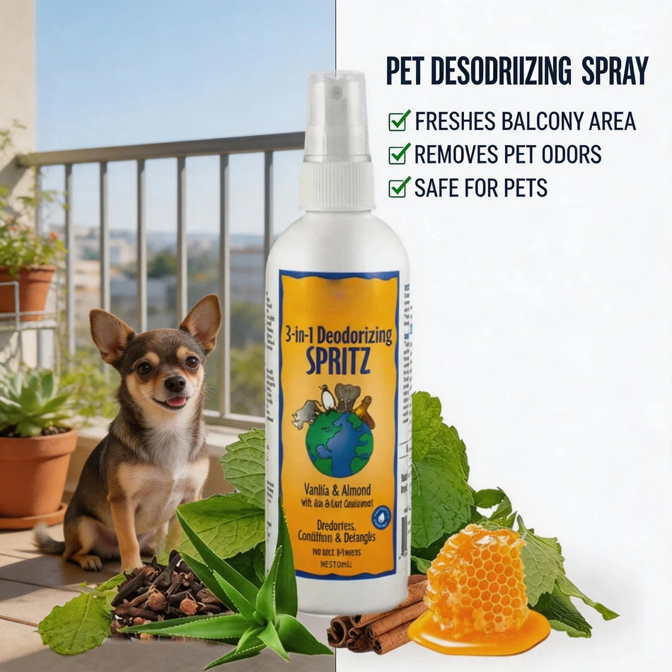 Pet Odor Cleaner Deodorizer Long Lasting Air Freshening Natural Formula Scent Eliminates Urine Smells Dog Deodorizing Liquid