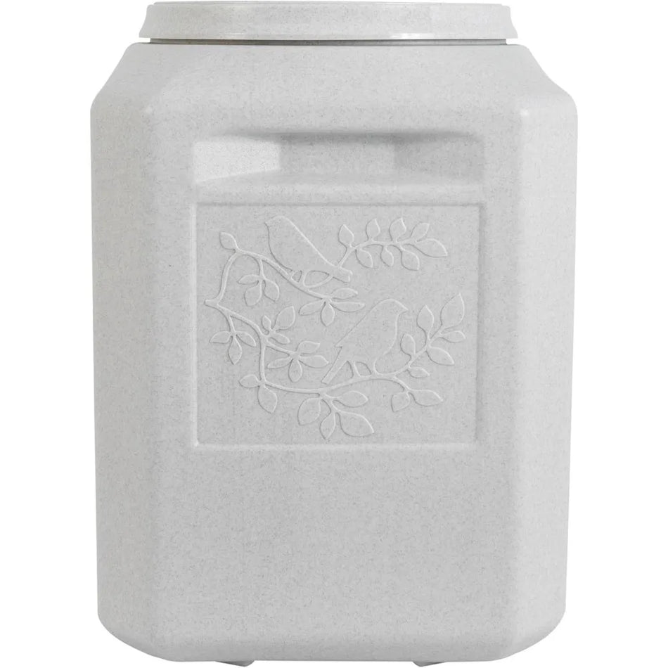 Large Pet Food Storage Container Holds up to 35lbs Dry Food Airtight Bird Seed Dispenser