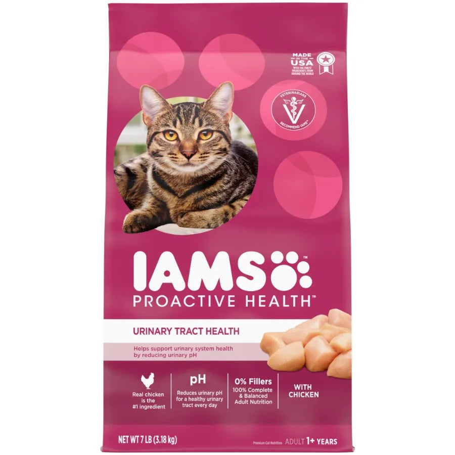 Proactive Health Urinary Tract Health Chicken Dry Cat Food, 7 Lb Bag